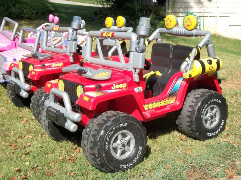 Power wheels fire rescue jeep parts #3