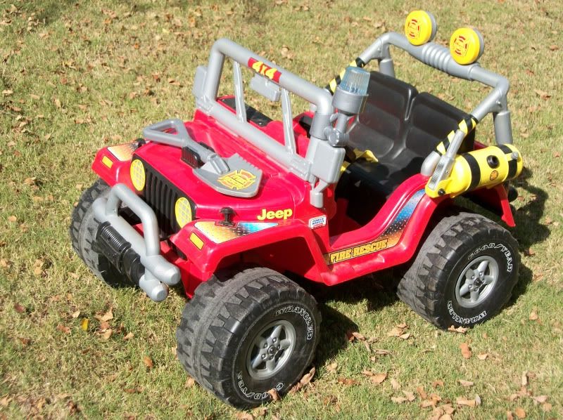 Power wheels fire rescue jeep parts #1