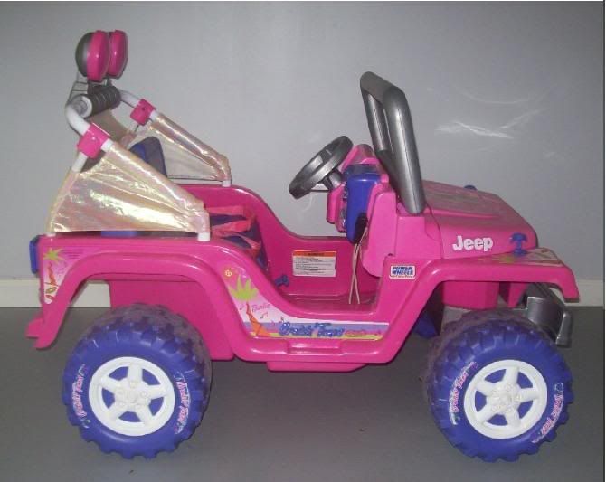 Power wheels cruisin tunes barbie jeep