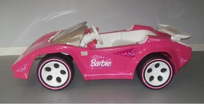 Modified Power Wheels - Barbie Lamborghini