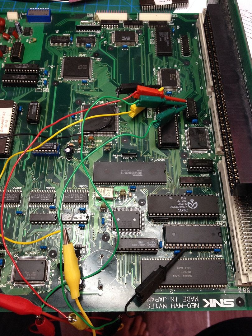 SNK NEOGEO DIAGNOSTIC BIOS AES MVS DIAG