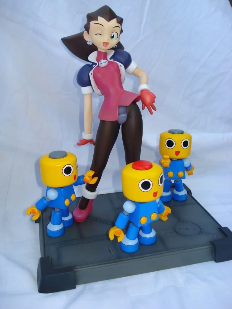 Mega Man Legends Tron Bonne Epoch Statue Servbot Figure Ebay 