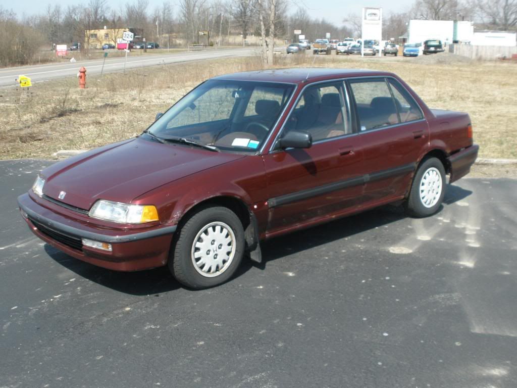 1990 Honda civic lx 4 door #6