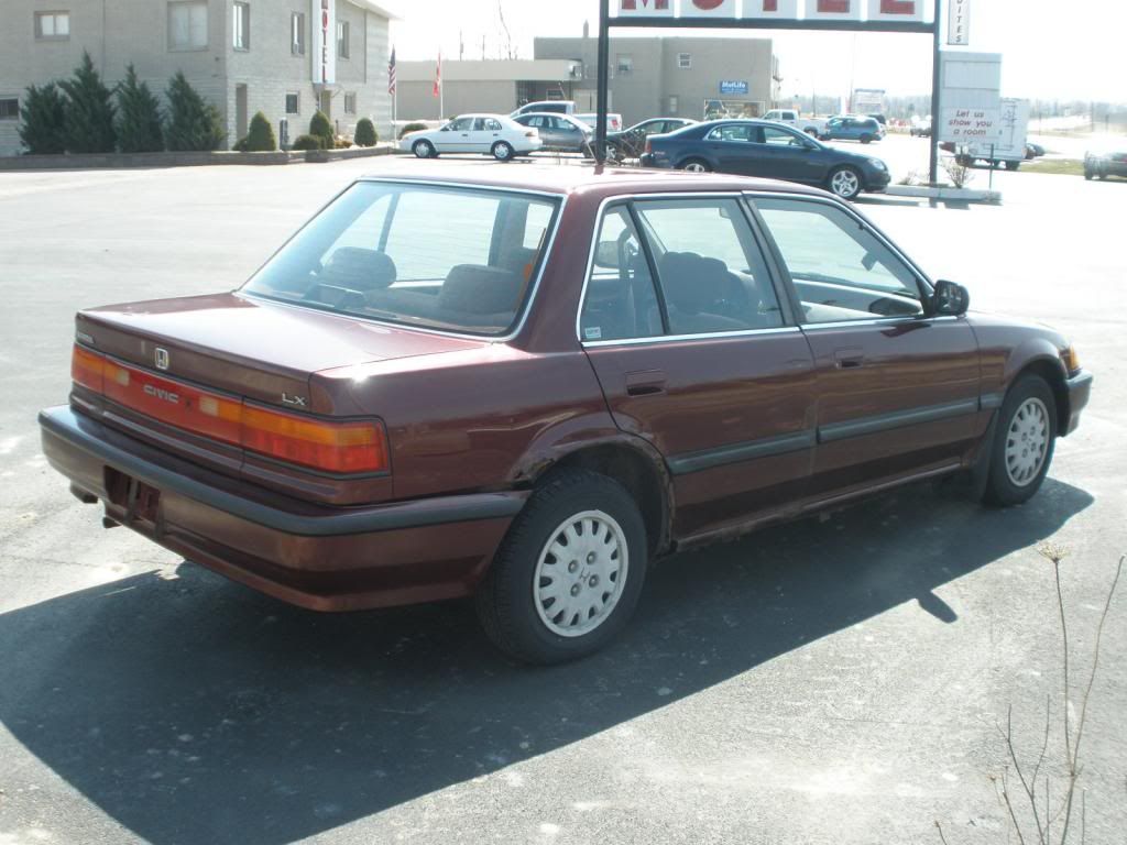 1990 Honda civic lx 4 door specs #2