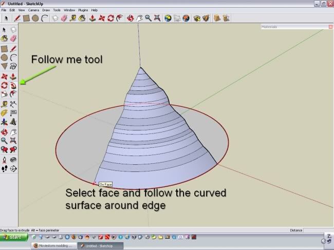 For Sketchup Users The Follow Me Tool Modding Discussion Moviestorm Forums