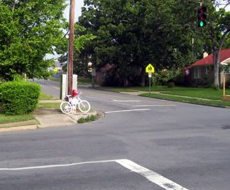 Chris Shavers' ghost bike