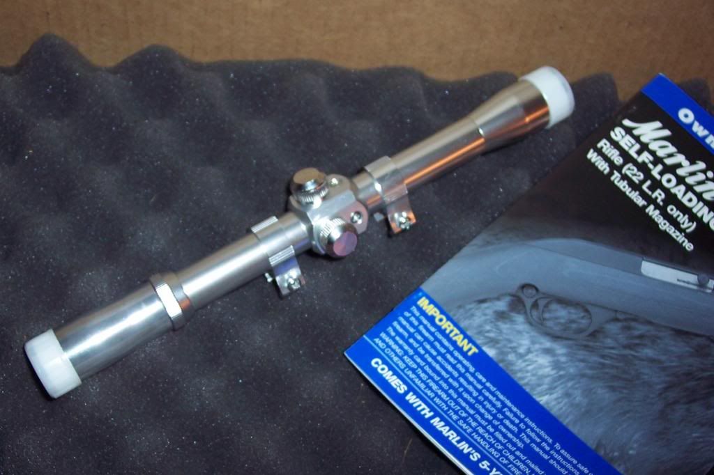 Scope mount for Marlin Model 60SB Rifle with Scope .22 LR? | Marlin