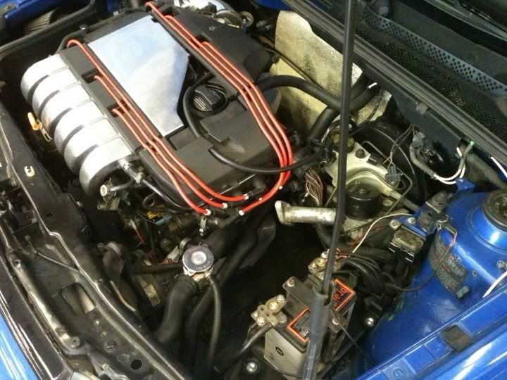 tidying up my vr6 engine bay coolant reservoir delete options VW