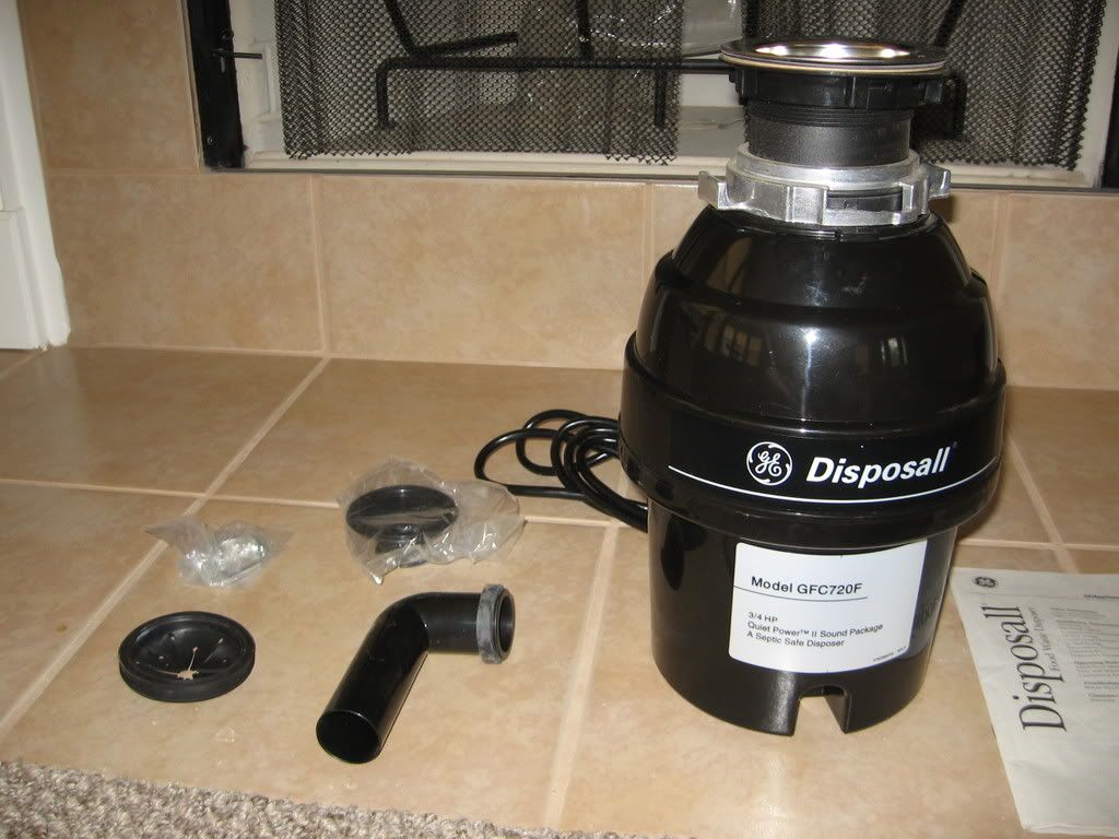 GE Garbage Disposal GFC720F. 3/4 HP Brand New in Box! New Cougar Forum