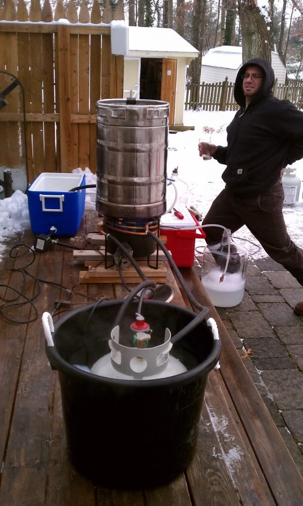 How I keep my propane tank warm Homebrew Talk Beer, Wine, Mead