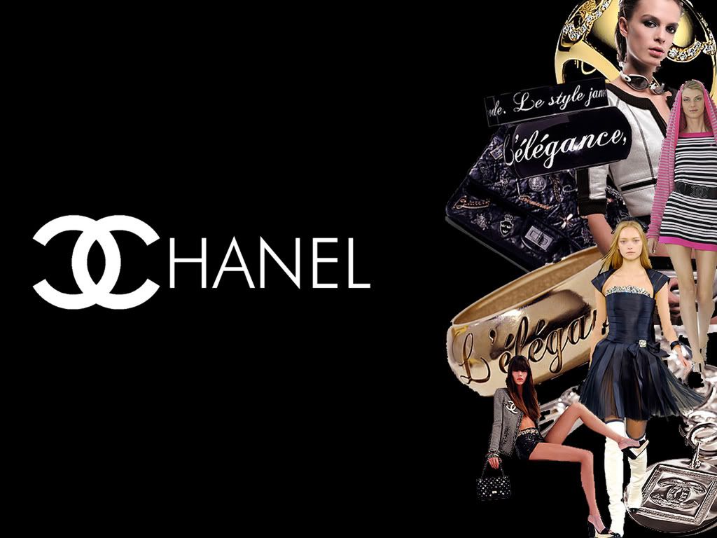 Black Chanel Background
