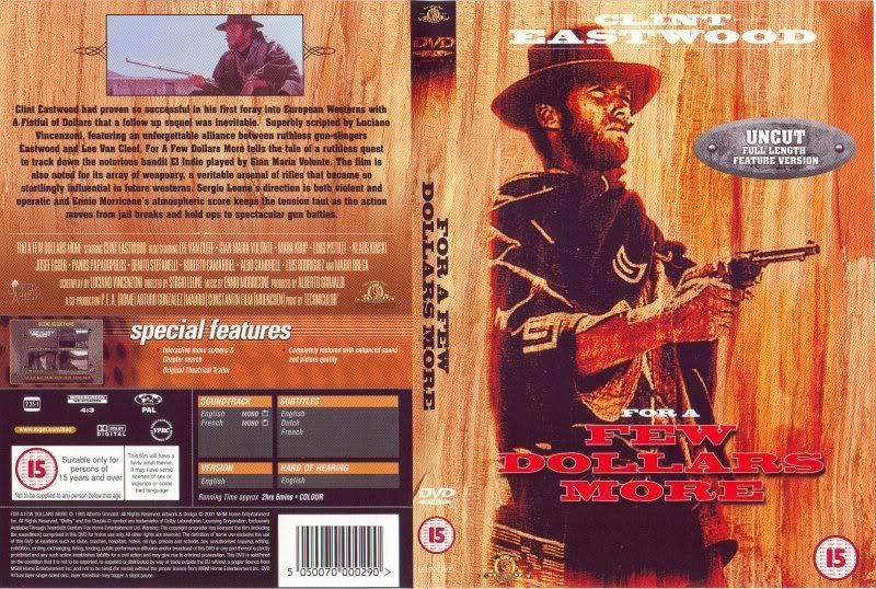 For a few Dollars More DVD W/S