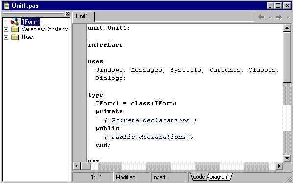 Ventana Editor de Código