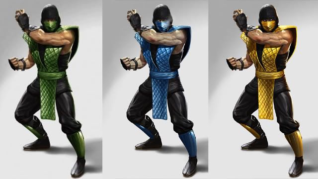 sub zero and scorpion costumes. mk9 sub zero vs scorpion. best