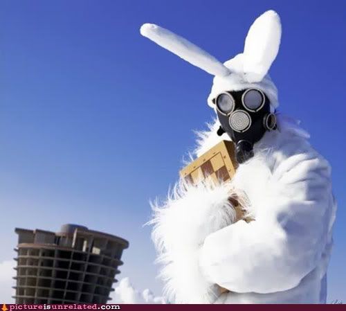 bunny gas mask