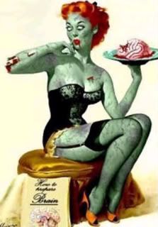 Zombie Pin-Up Pictures, Images and Photos