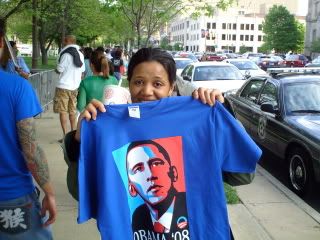 Sage with Obama Shirt