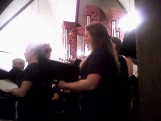 The Concert Choir performing the last piece of the Requiem selections, 'In Paradiso.'