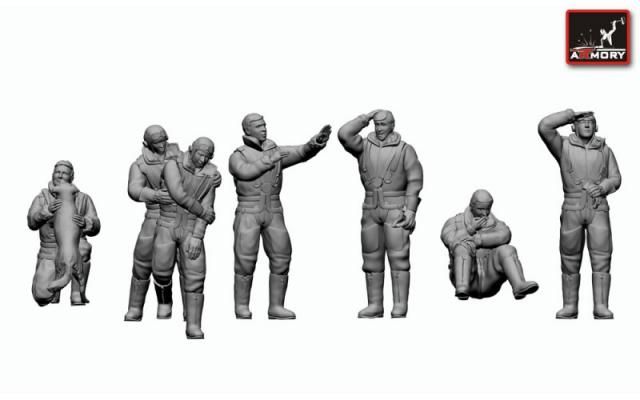 airfix pilot figures