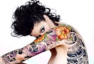 tattoo girl Pictures, Images and Photos