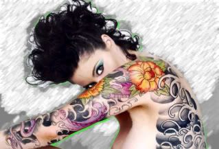 Beautiful Flower Tattoo for Girls