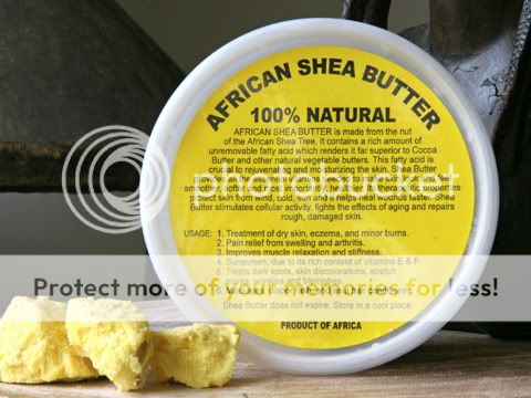 100% Natural Organic RAW UNREFINED SHEA BUTTER 8oz or 1/2 pound NEW