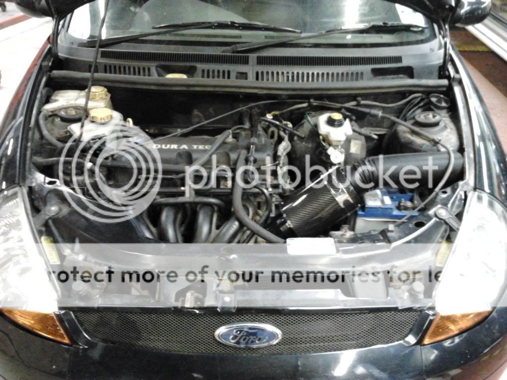 Ford ka steam from bonnet #3