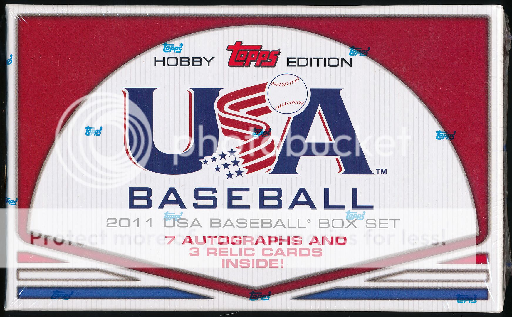 2011 Topps USA Baseball Complete HOBBY Box Set, 7 AUTO   3 RELICS 