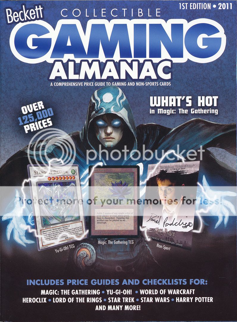 2011 Beckett Gaming Almanac Price Guide 1st Edition NEW  