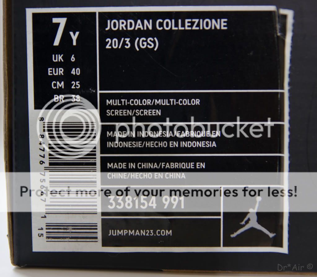 DS Air Jordan Retro 3/20 III XX CDP Package Sz 7 Cement  