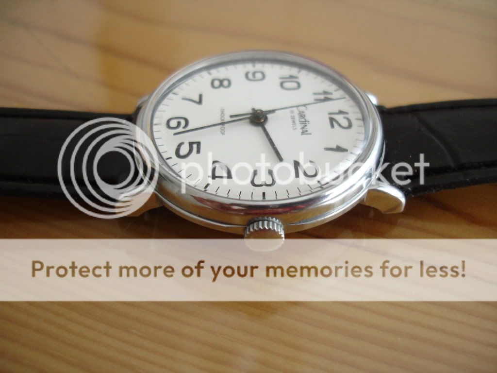 vintage ussr mechanical wristwatch cardinal