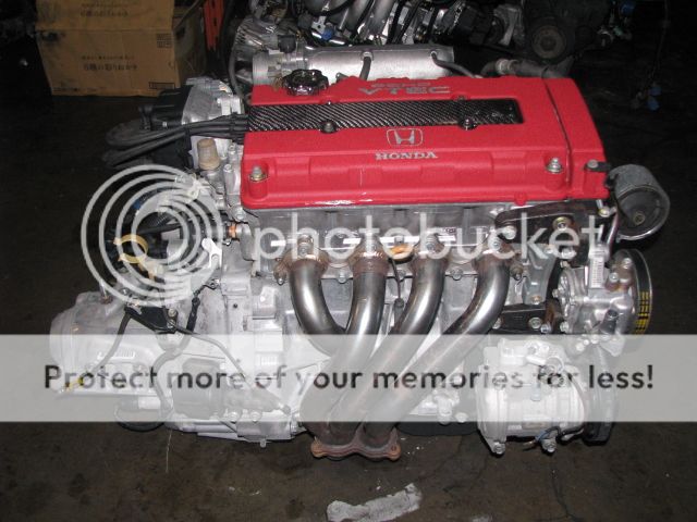 JDM Honda B18C Engine Integra Type R B18C5 Fujitsubo Header ITR DOHC 